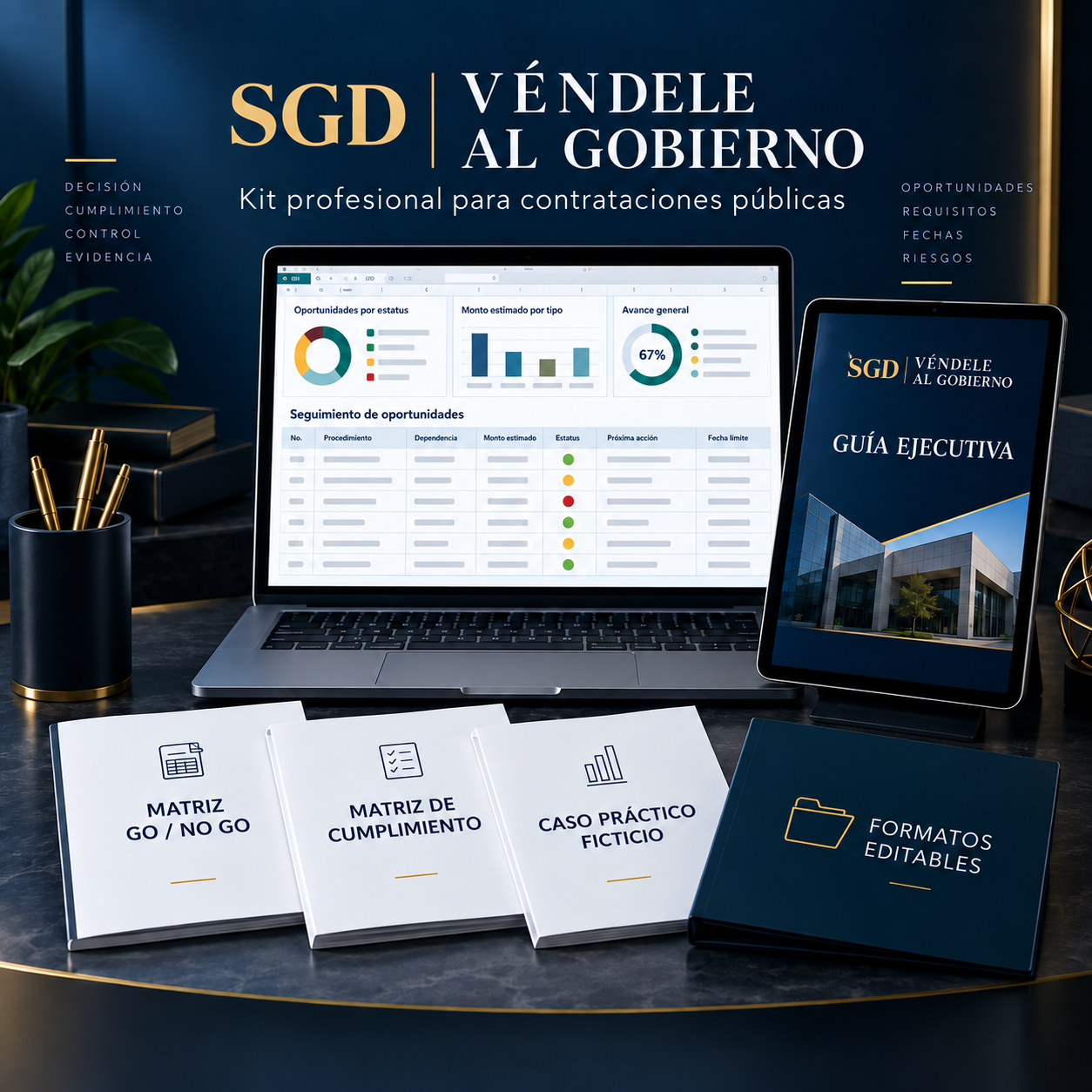 Kit profesional SGD Véndele al Gobierno